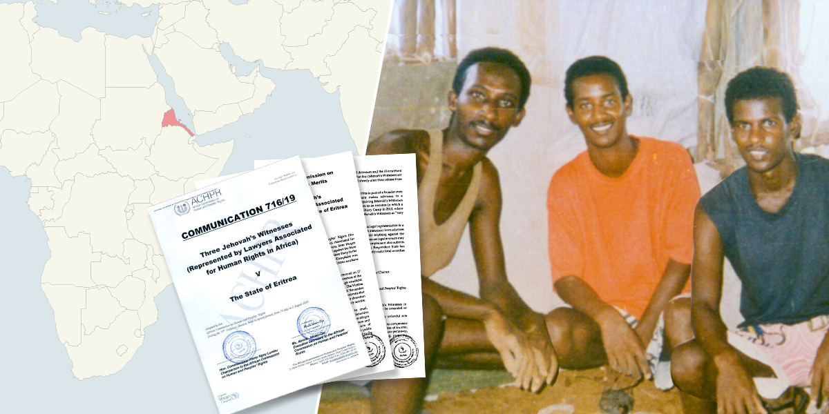 Brothers Paulos Eyassu, Isaac Mogos, and Negede Teklemariam