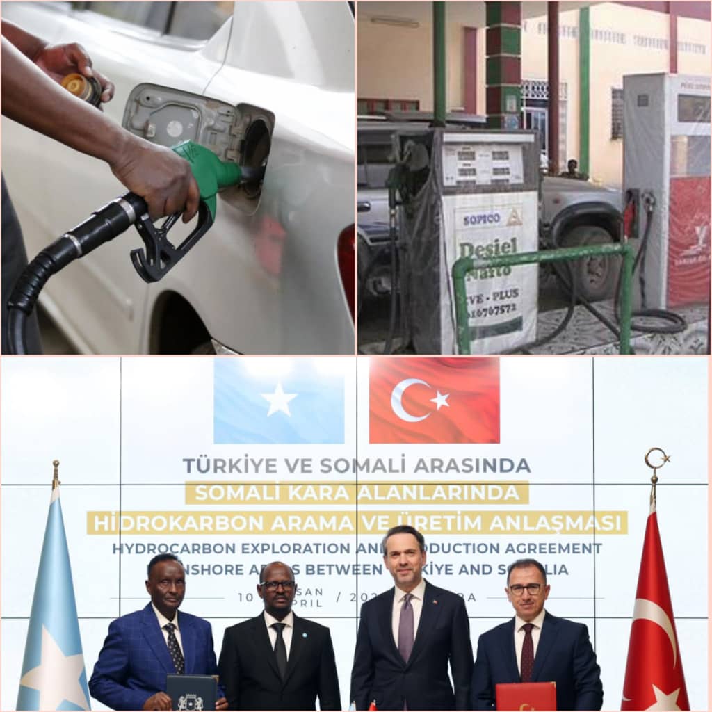 The fuel crisis in Mogadishu, along with the conference on the signing of the Somalia-Turkey agreement to extract oil two years ago