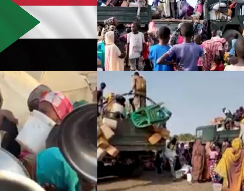 صور توضح المعاناة الإنسانية إثر الحرب في السودان
