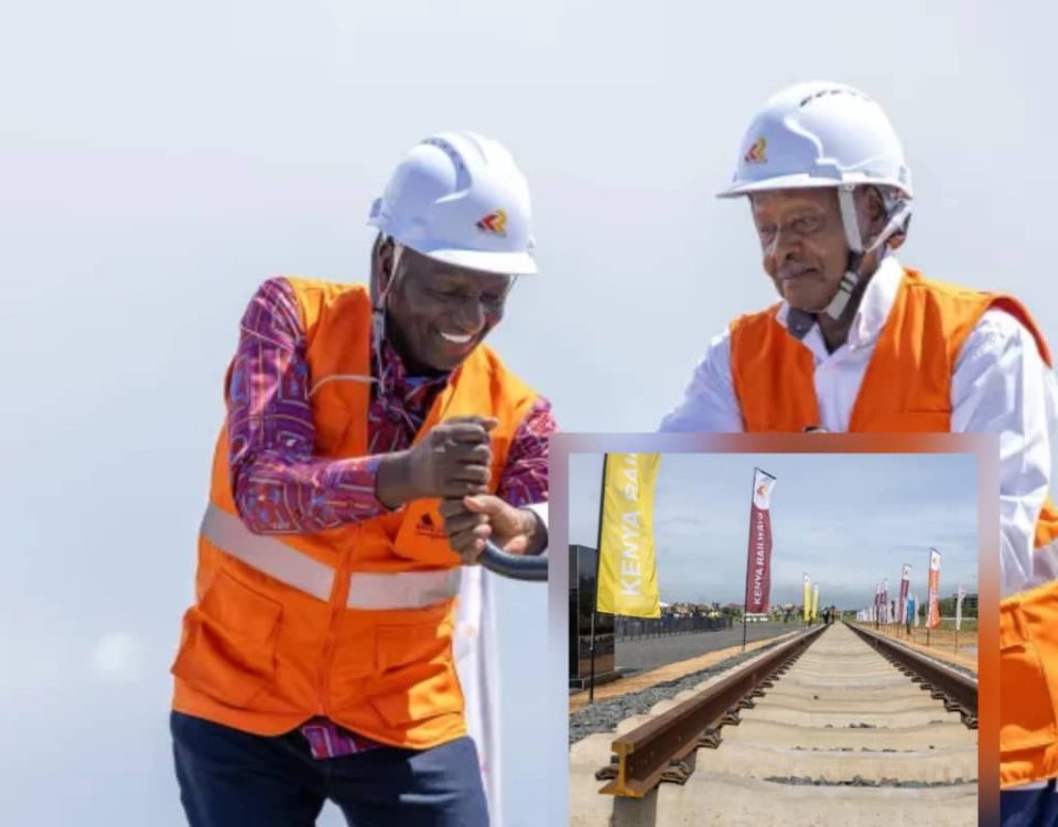 A railway project between Kenya and Uganda