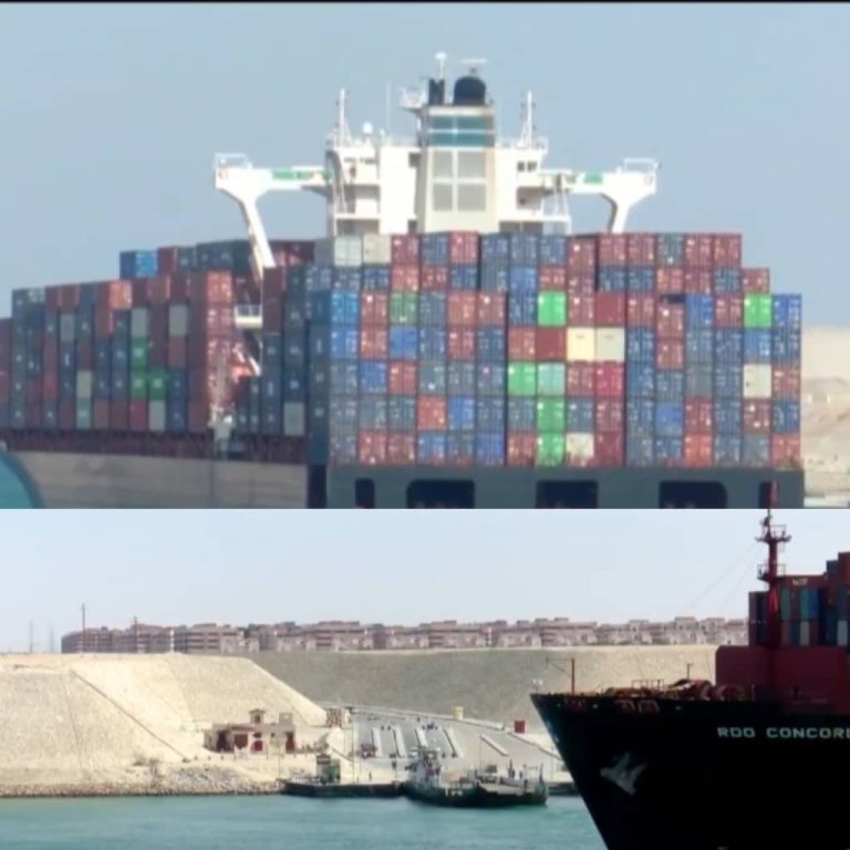 السفن التجارية في البحر الأحمر