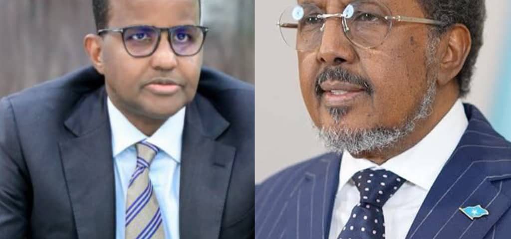 The President of Somalia and the General Secretary of the ruling party