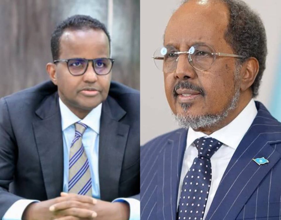 The President of Somalia and the General Secretary of the ruling party