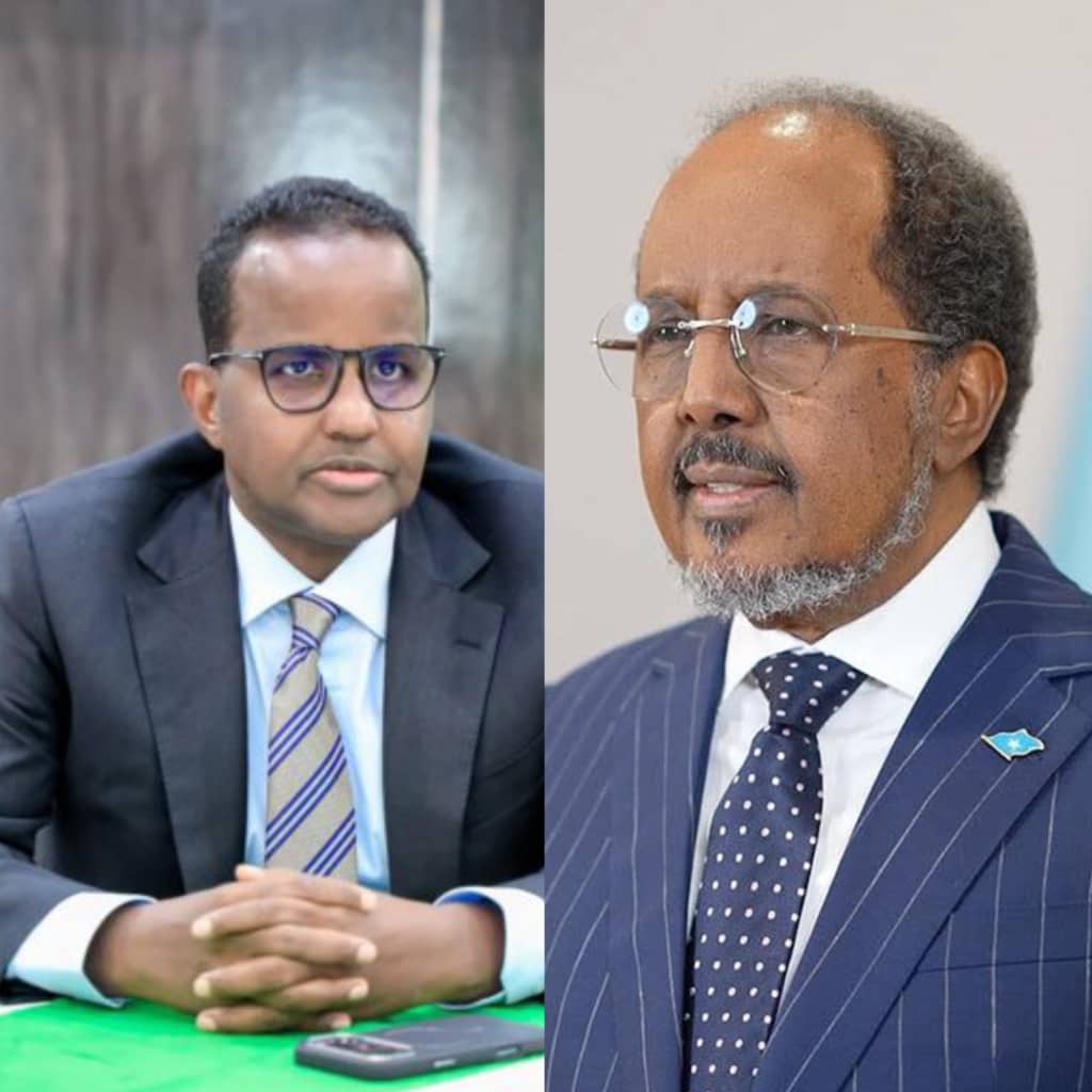 The President of Somalia and the General Secretary of the ruling party