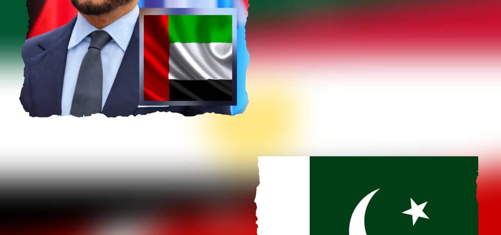 Pakistan Flag & Anwar Gargash,